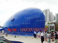 Inflatable whale, Inflatable tent whale，Millions of sea ball park 