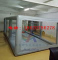 Inflatable car covers, transparent inflatable tent ，Advertising exhibition tent  6