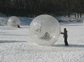 Inflatable leisurely wave ball, inflatable grass ball, inflatable snow earth 