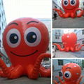 Inflatable octopus octopus, inflatable starfish 