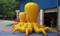 Inflatable octopus octopus, inflatable starfish 