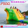 Water slides, yacht slide, water rock climbing 