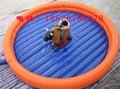 Inflatable arena, inflatable bull pad 
