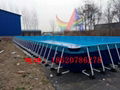 Large mobile scaffold pool 