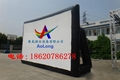 Inflatable movie frame 