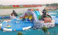 Inflatable jungle adventure (water park)