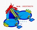充气龙虾滑梯组合（水上乐园）