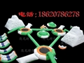 充气大型水上闯关（水上乐园）
