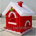 Inflatable Santa house