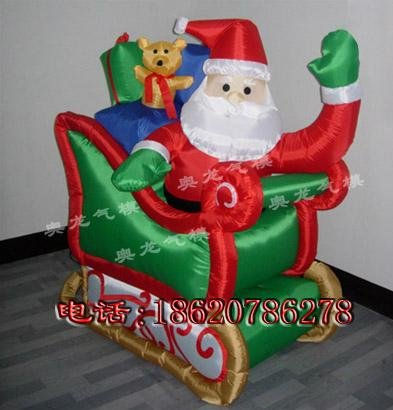 Inflatable Santa Claus, Christmas snowman 4