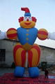 Inflatable cartoon characters