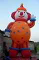 Inflatable cartoon characters