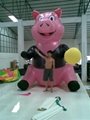 Inflatable animal cartoon