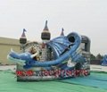 Inflatable pirate ship slide 3