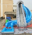 Indoor and outdoor large-scale inflatable slide