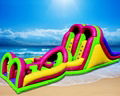 Indoor and outdoor large-scale inflatable slide