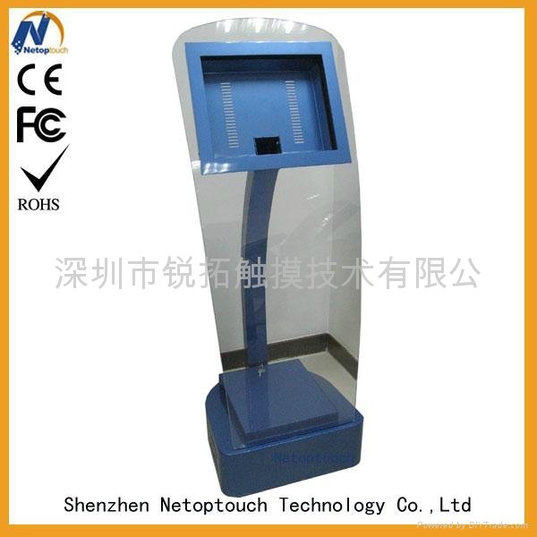 Touch panel kiosk with LED monitor 2