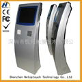 TFT LCD auto touch kiosk for airport