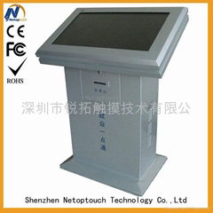 Resistive kiosk for job seeker