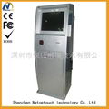 Touch screen self check out kiosk for