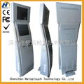 For payment OEM customized dual monitor kiosk machine