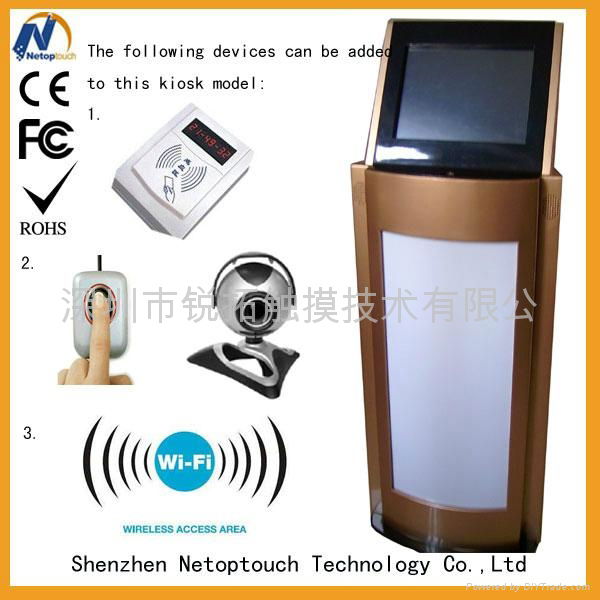 Netoptouch new customized multi-touch kiosk 2