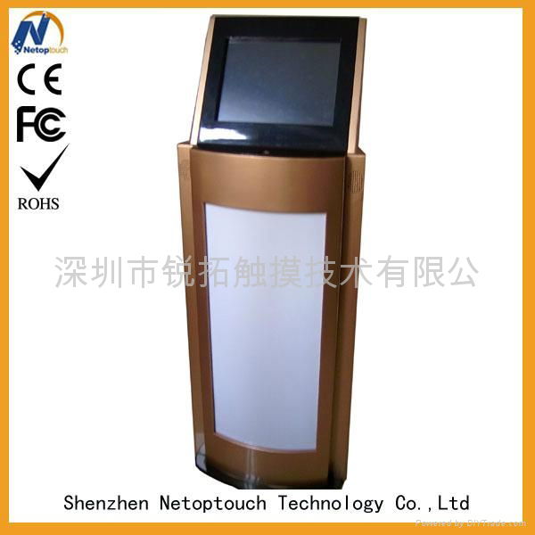 Netoptouch new customized multi-touch kiosk 3