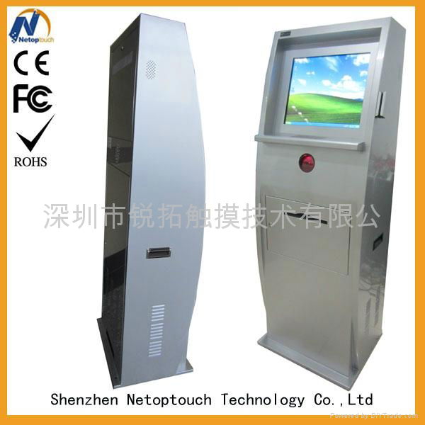 New design OEM touch kiosk terminal 2