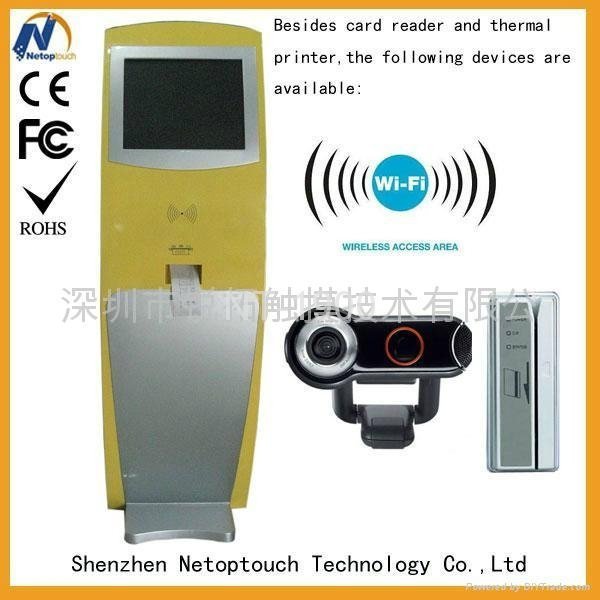 OEM touchscreen paysite kiosk with PC