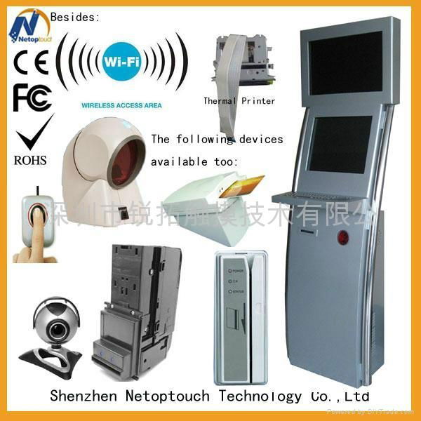 Netoptouch Smart touch scanner kiosk 2