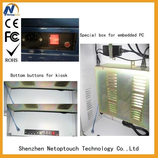 Netoptouch hot sale information e kiosk for government  6