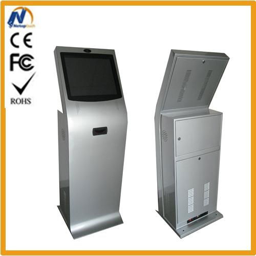 Automatic cash-operator kiosk case with bill notes acceptor