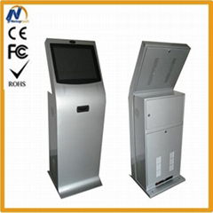 Automatic cash-operator kiosk case with bill notes acceptor