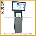 Netoptouch's design Dual screen touch kiosk player for sale