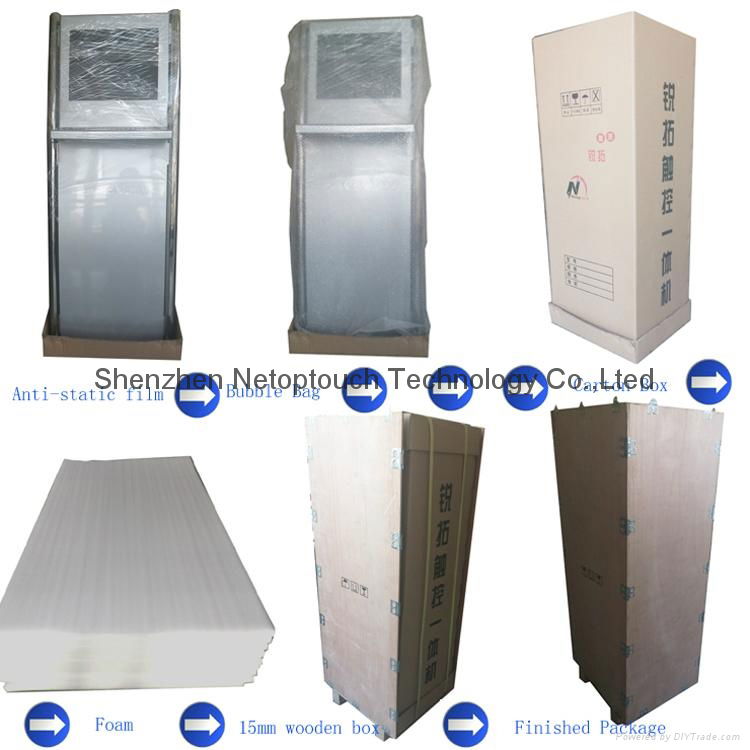 15"17"19"22" kiosk enclosure/cabinet/case 4