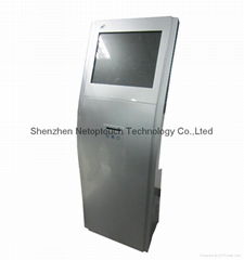 Free stand 19 inch self service info kiosk