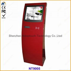 Touch screen self printing kiosk