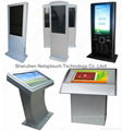 Tourism bus ticketing kiosk to print ticket