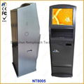 For payment touch screen kiosk as terminal