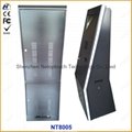 Self service ticketing print touch kiosk with card reader 