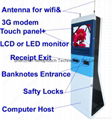 Payment kiosk machine with WIFI&3G,Printer kiosk