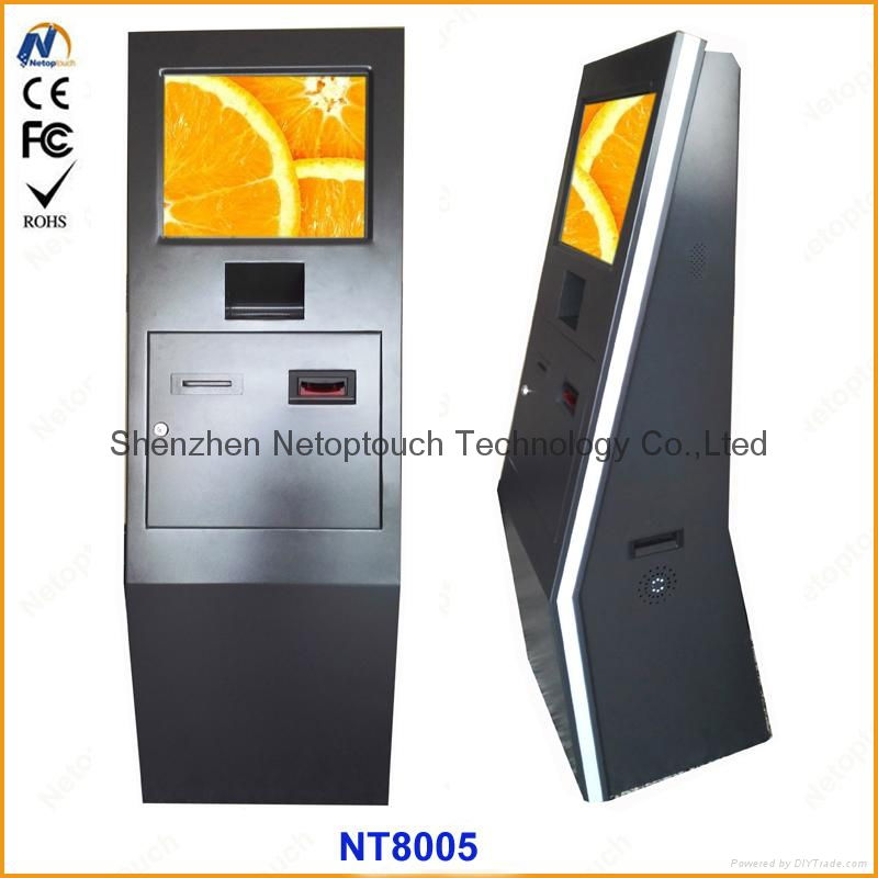 Netoptouch touch screen self ordering kiosk