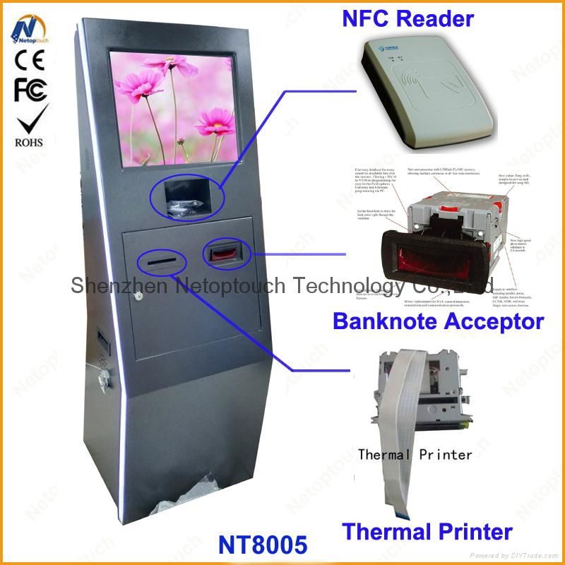 Netoptouch touch screen self ordering kiosk 3