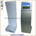 Cold roll steel touch screen kiosk 