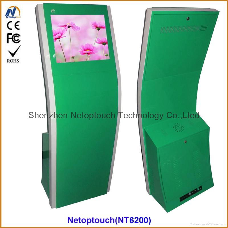 19" Indoor touch kiosk, indoor touch screen kiosk, indoor touch LCD kiosk  5