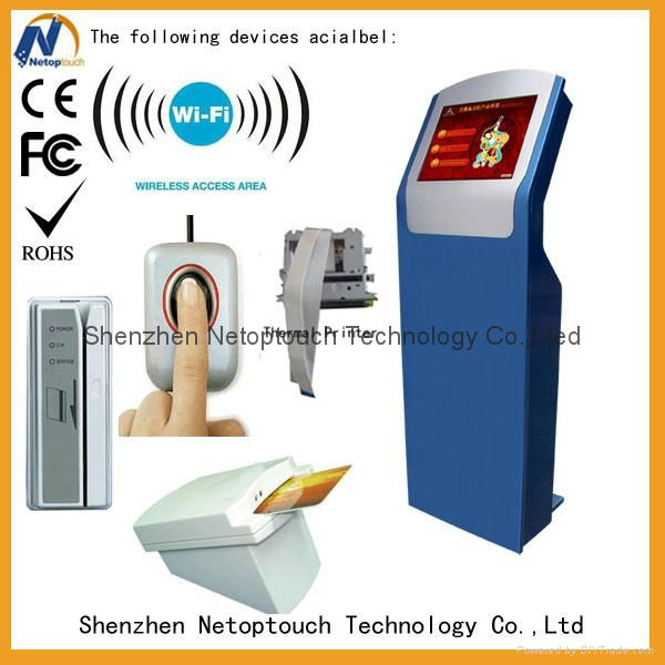 Touch kiosk machine for use 2