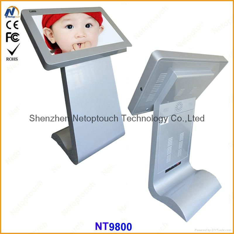 Netoptouch LED display touch advertising kiosk on sale 5