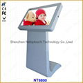 Touch LCD kiosk player as ad display