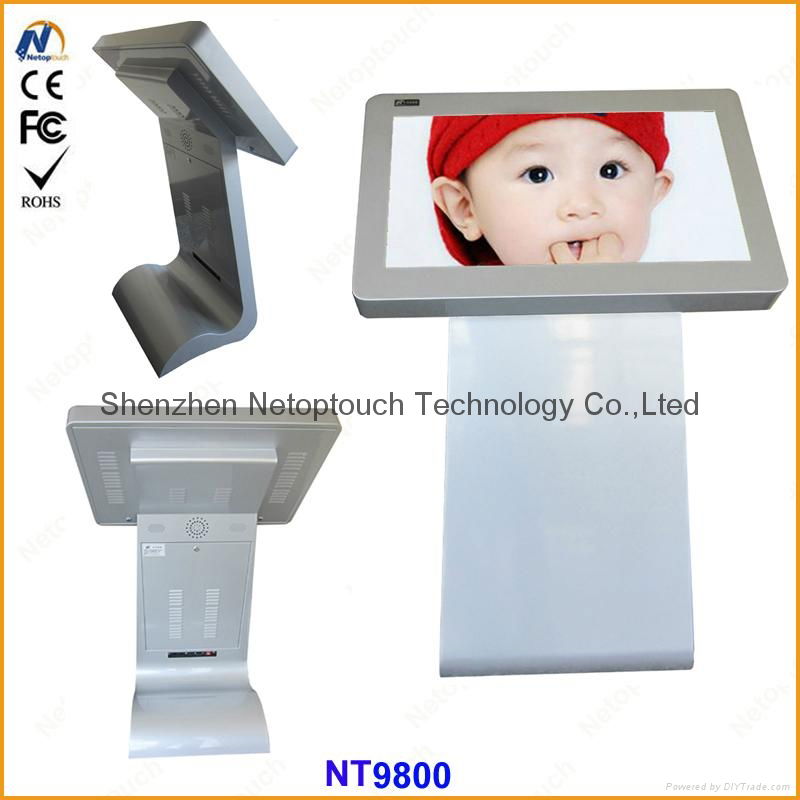 Touch LCD kiosk player as ad display 4