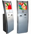 Indoor touch screen info payment kiosk